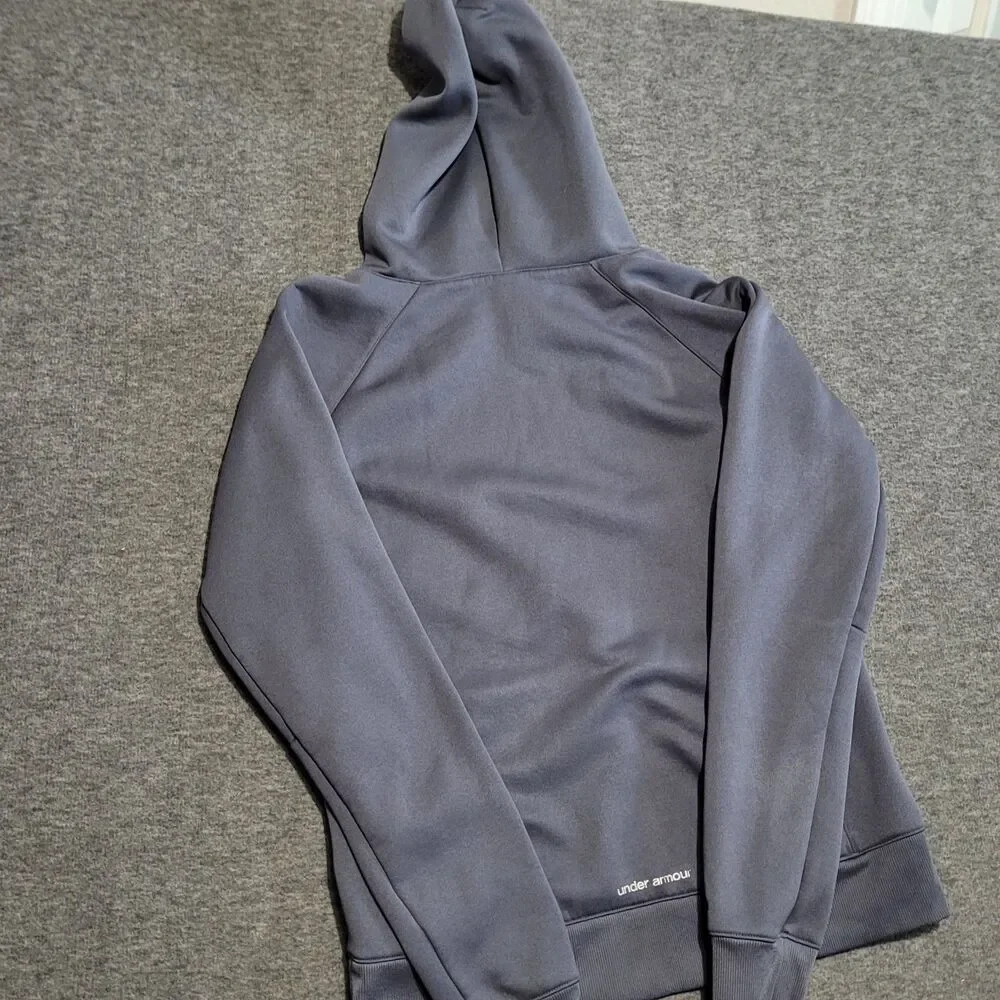 Under Armour Medium cold gear goodie flannel lining hoodie pocket youth juniors